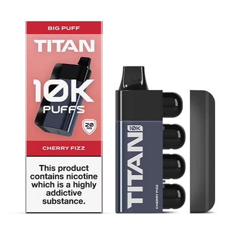 Titan 10k Disposable Vapes Vapestreams Wholesale