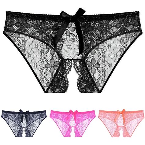 Sissy Lace Open Crotch Panty Pack Glamour Boutique Rbestsissyclothes