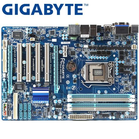 GIGABYTE GA H55 UD3H Desktop Moederbord H55 Socket LGA 1156 I3 I5 I7