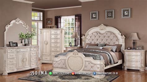 New Desain Dipan Tempat Tidur Mewah Ukir Elegant Luxury Kyne Df