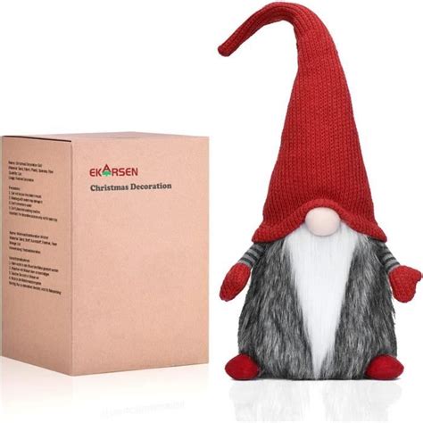 Cd D Corations De No L Originales P Re No L Gnome Peluche Tomte