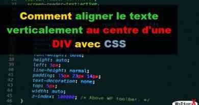 Comment Aligner Un Bloc DIV Horizontalement Avec CSS WayToLearnX