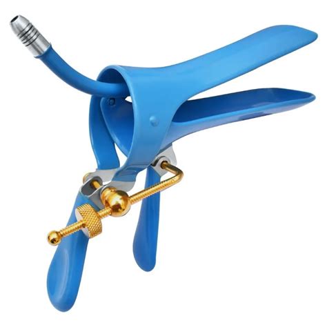 Cusco Lletz Leep Gyn Vaginal Speculum Blue Electrosurgical Insulated