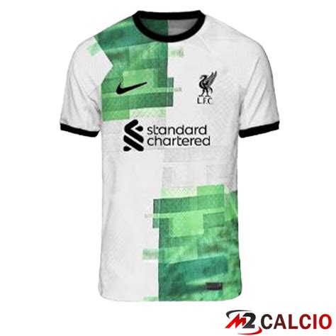 Creare Maglie Calcio FC Liverpool Seconda Bianco Verde Versione