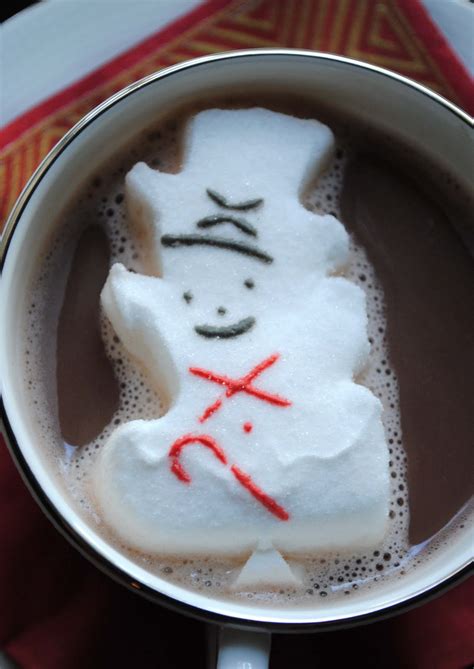 Zakka Life Hot Cocoa With Marshmallow Snowmen