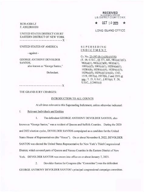 Santos Superseding Indictment Pdf