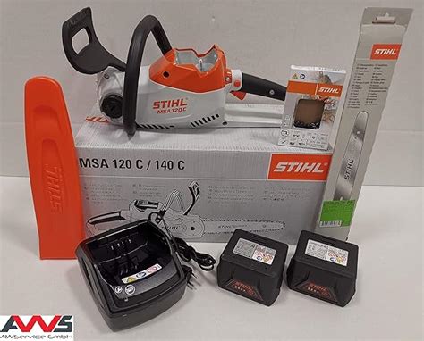 STIHL Akku Motorsäge MSA 120 C B 2x AK20 1x AL101 12540115888UC