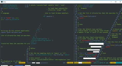 Vim And NERDTree And Tmux Split View Causing Rendering Errors Stack