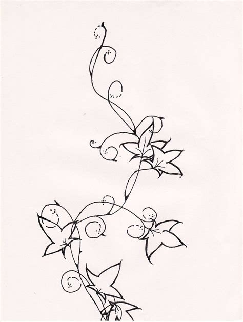 Ivy Vine Tattoo Designs