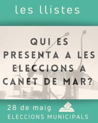 Ajuntament De Canet De Mar Eleccions Municipals De Maig