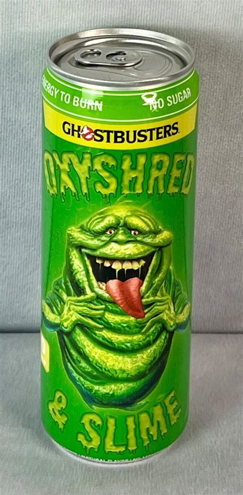 New Ehplabs X Oxyshred Ghostbusters Slimer Energy Drink Sugar Free