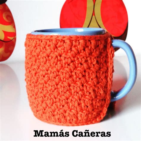 Funda Para Taza Cotton Yarn Tapestry Crochet