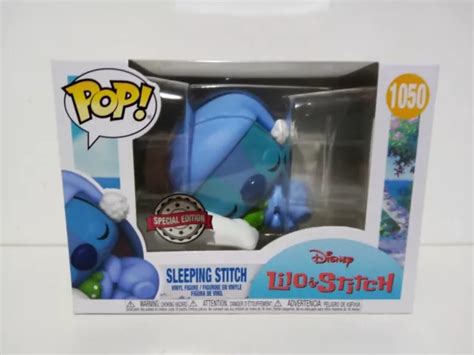 FUNKO POP DISNEY Lilo And Stitch Sleeping Stitch 1050 Vinyl Figure EUR