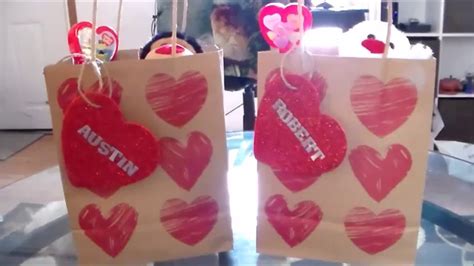 Valentine S Day Gift Idea Treat Bags