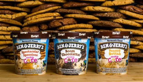 Ben and Jerrys Launches New Ice Cream Line - Cookie Cores