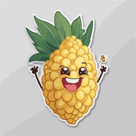 Premium Vector Corn Cartoon Vector