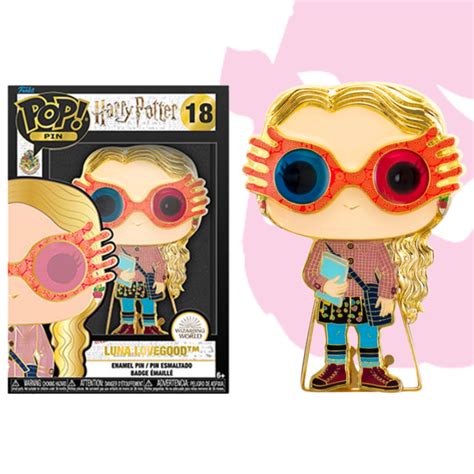 Funko POP Harry Potter Luna Lovegood 18 Enamel Large Pin