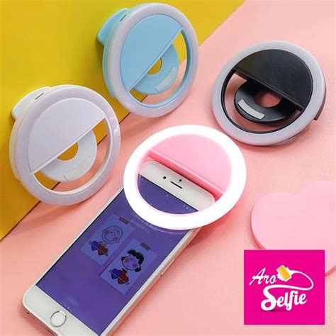 Selfie Anillo Aro Luz Led Celular 3 Modos Iluminación Usb Mercado Libre