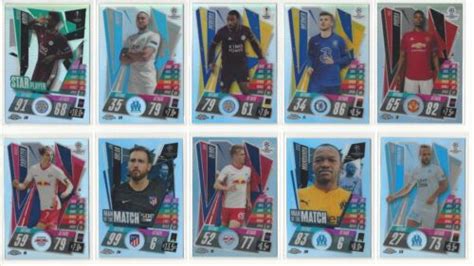 2020 21 Topps Chrome Match Attax UCL Man Of The Match Refractor 183