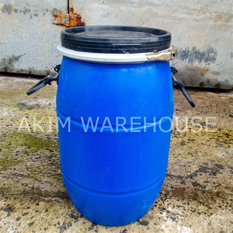 Jual Drum Tong Plastik Biru Grade Ori Industrial Fermentasi Air Kimia