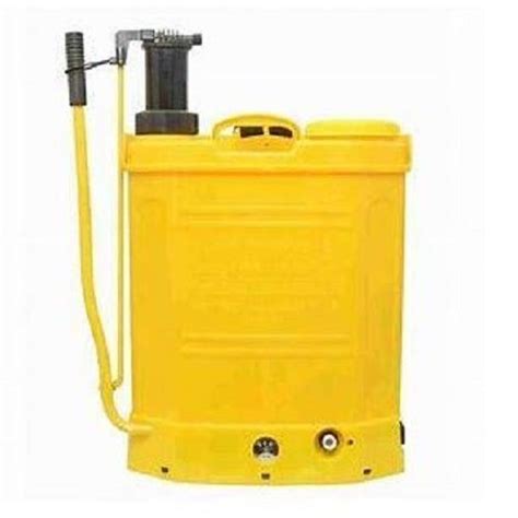 Yellow 20 Liter Capacity Agricultural Use Plastic Sprayer Pump At Best Price In Patna Balaji