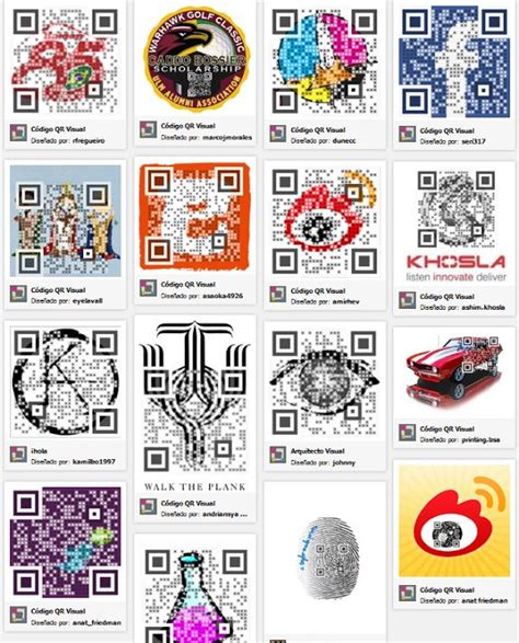 Crea Y Aprende Con Laura Visualead Códigos Qr Atractivos Code Art