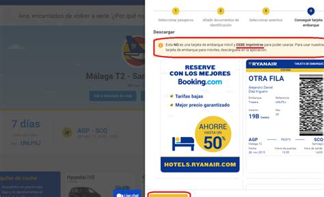 Cómo imprimir tu tarjeta de embarque ryanair una guía paso a paso