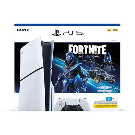 PlayStation 5 Slim Disc Console - Fortnite Cobalt Star Bundle | BIG W