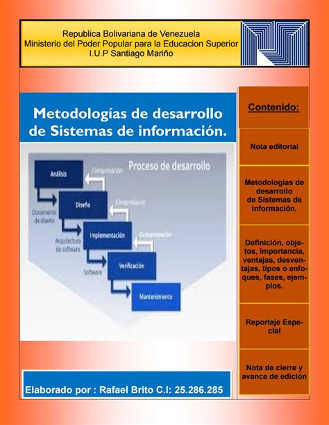 ISSUU ᐈ Metodologías de desarrollo de sistemas de información ebook pdf