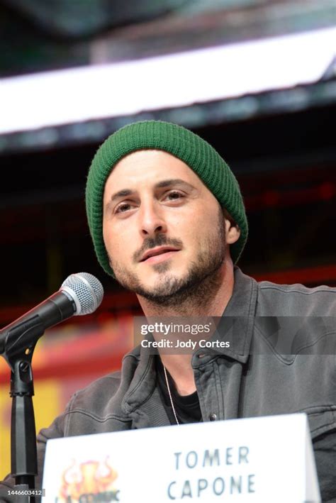 Tomer Capone On The Mainstage For The Boys Panel On Day Two Of The