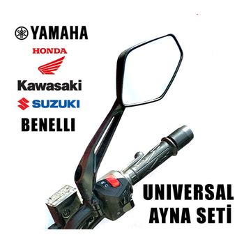 Yamaha Honda Suzuki Kawasaki Benelli Ayna Seti Naked Model Motosiklet Par Alar Motorcyle Parts