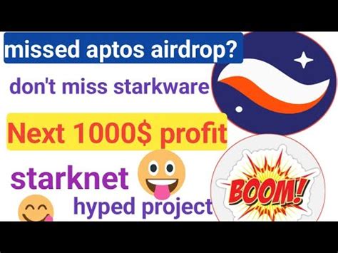 Missed Aptos Airdrop Don T Miss Starknet Airdrop Airdrop Crypto