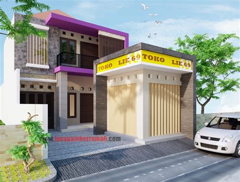 Desain Rumah Toko Sederhana Homecare