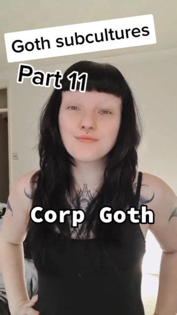 Corp Goth Goth Subculture Witchy Vibes Alternative Fashion Work