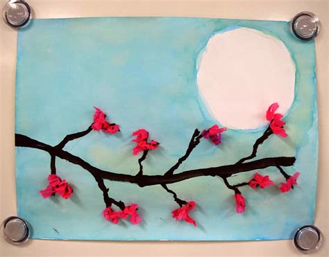 Cherry Blossom 20 3rd Art With Mrs Nguyen