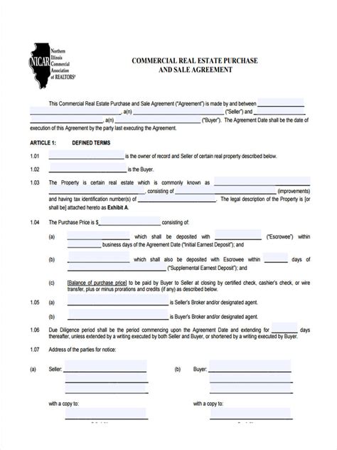 Free Printable Real Estate Forms