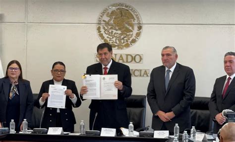 Senado Recibe Propuesta De Reformas A Leyes Secundarias En Materia De Pj