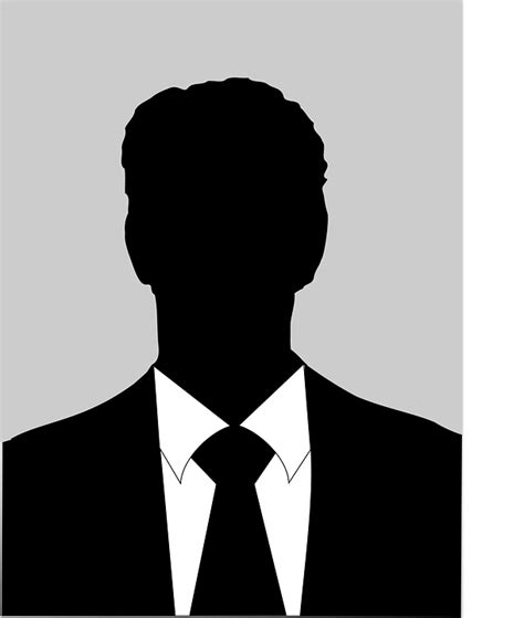 Download Silhouette, Male, Black And White. Royalty-Free Vector Graphic ...