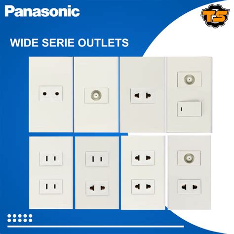 Original Panasonic Outlets Set Wide Series Lazada Ph