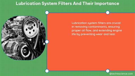 Lubrication System Filters And Their Importance A Comprehensive Guide