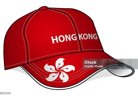 Baseball Cap Hong Kong Stock Illustration Download Image Now