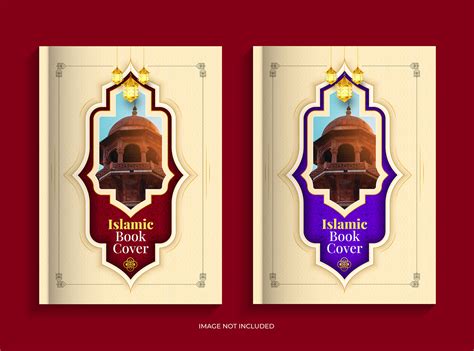 Islamic Background And Islamic Book Cover Template Set Behance