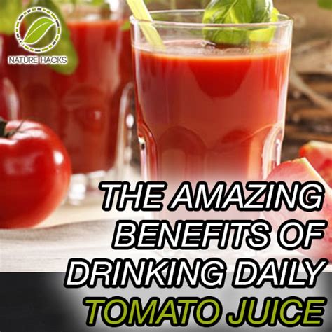 Tomato Juice Benefits For Health Health Benefits