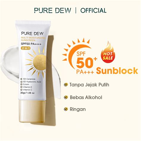 Pure Dew Moisturizing Sunscreen X Ceramide Sunscreen Skin Barrier