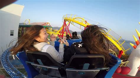 Mack Rides Artic Blast Coaster Onride Pov Ocean Park Hong Kong