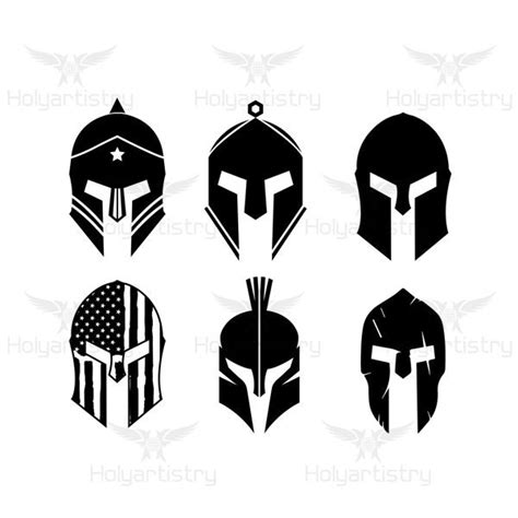 Spartan Helmet Svg Spartan Helmet Cutting File For Cricutvector