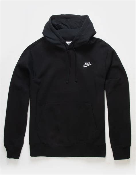 Nike Sportswear Club Fleece Mens Pullover Hoodie Black Tillys