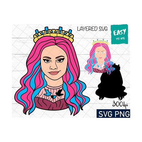 Audrey SVG Cricut Svg Clipart Layered SVG Files For Cric Inspire