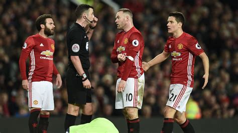 Ref Watch Wayne Rooney And Zlatan Ibrahimovic Incidents Analysed By