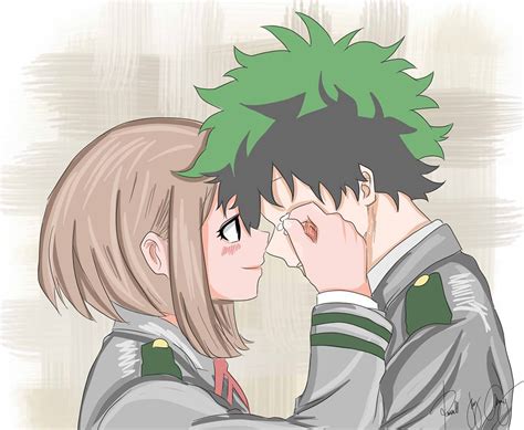 Uraraka X deku by ruxxgarmayruxx on DeviantArt